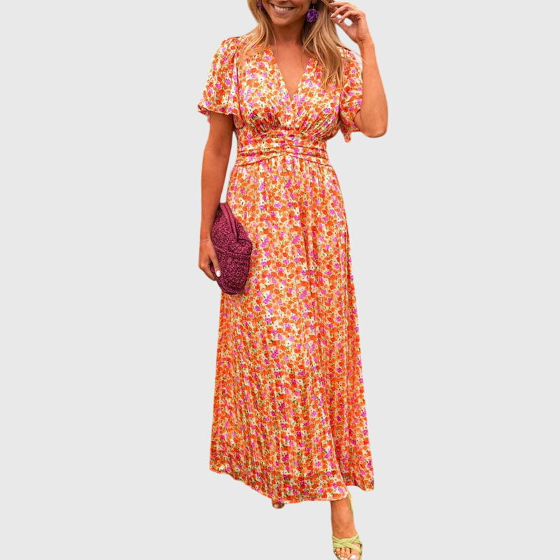Women's Alice Floral Summer Dress - Effortless Elegance for Sunny Days