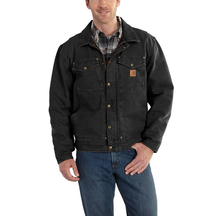 Men's Berwick Jacket in Cotton Duck - Rugged & Comfortable