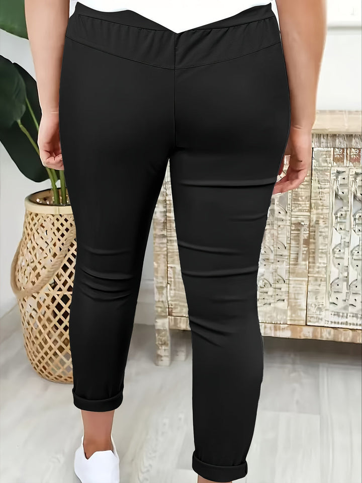 Women's Soft Drawstring Trousers - Effortless Comfort