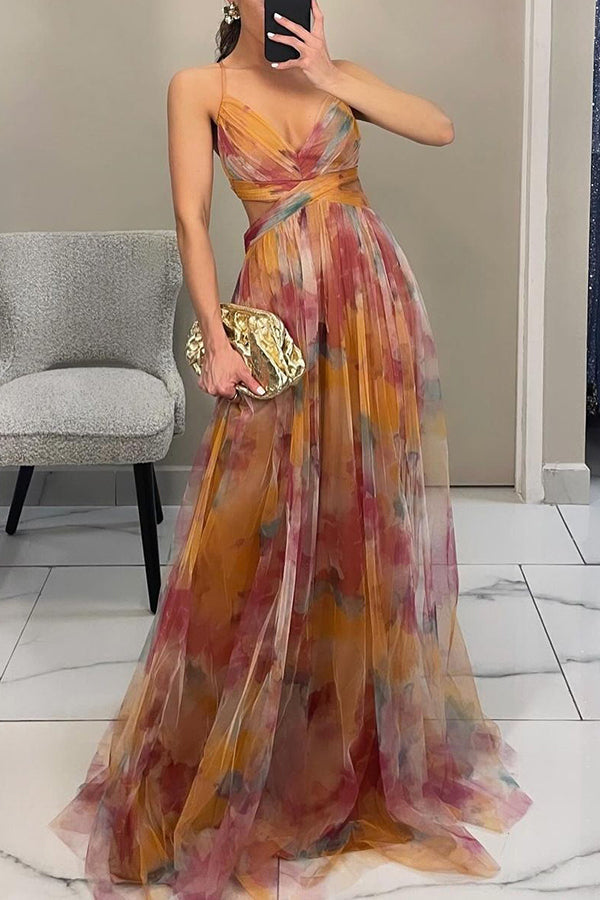 Women's Floral Maxi Dress - Effortless Beauty for Every Occasion