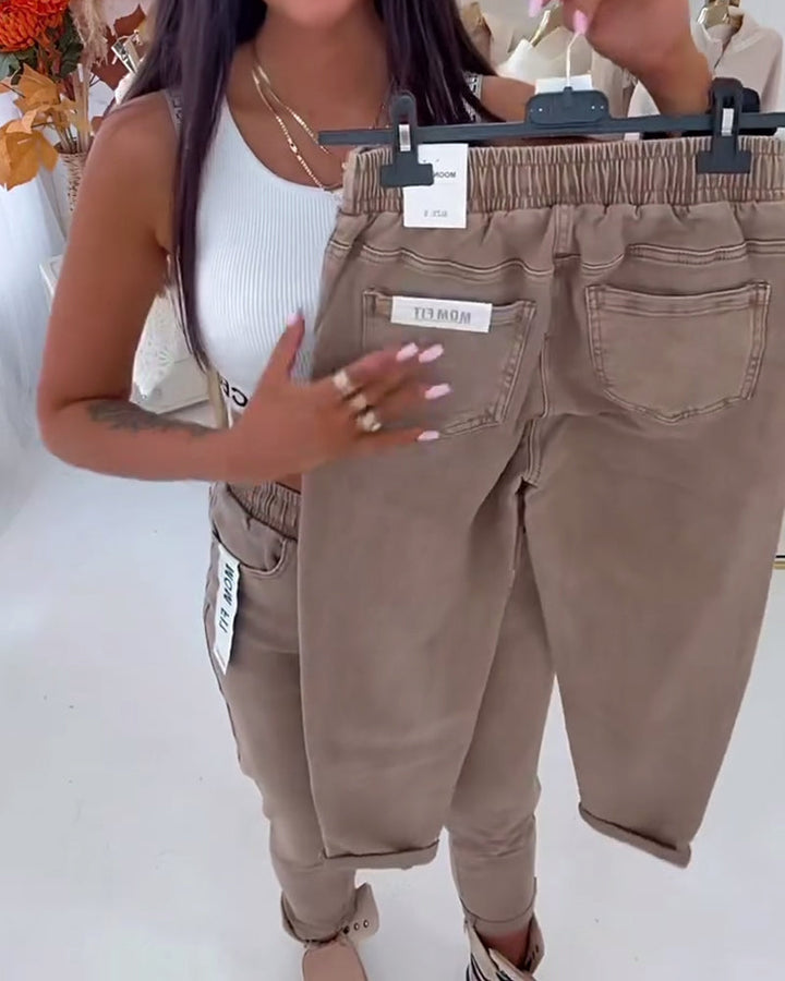Women's Cotton Stretch Skinny Pants for Everyday Comfort