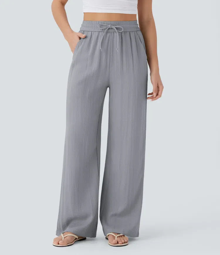 Women's Sarah Effortless Wide Leg Pants - Everyday Elegance
