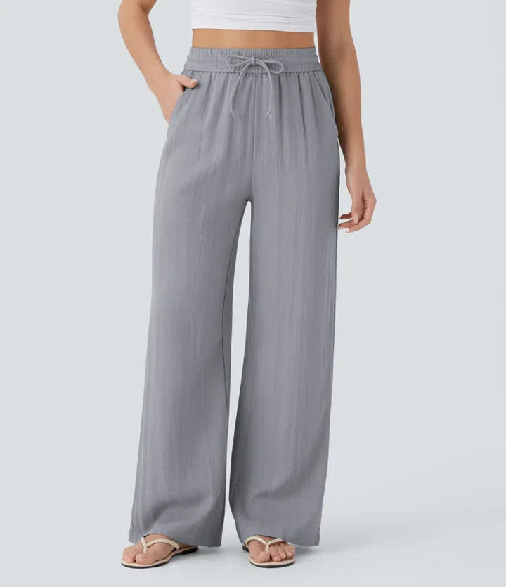 Women's Sarah Effortless Wide Leg Pants - Everyday Elegance