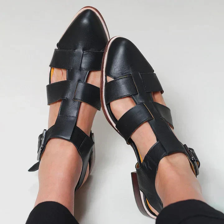 Women's Woven Flat Sandals - Effortless Everyday Style
