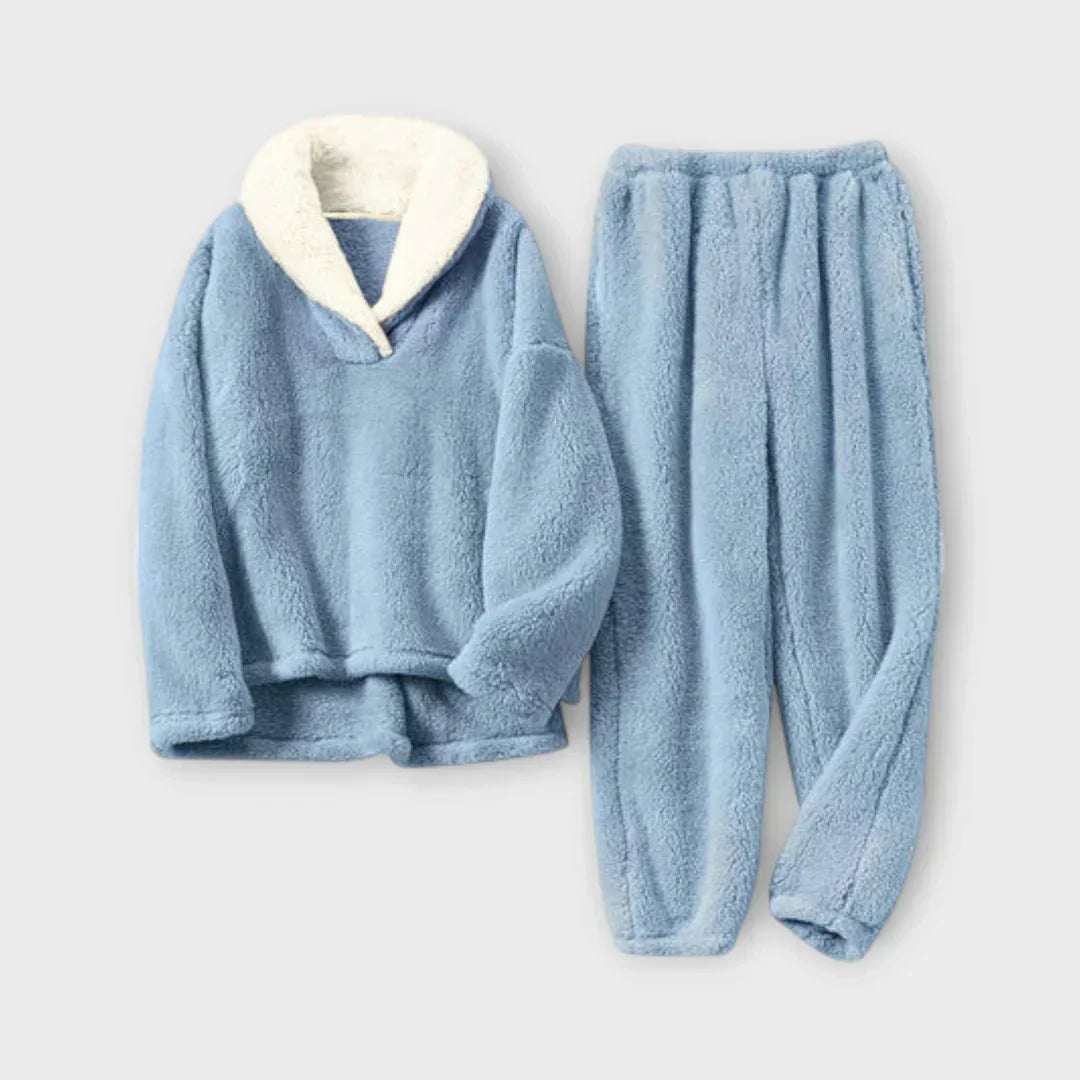 Women's Cozy Flannel Loungewear Set - Perfect for Relaxing