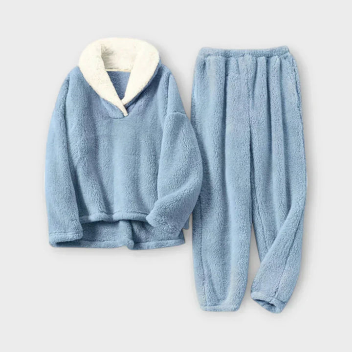 Women's Cozy Flannel Loungewear Set - Perfect for Relaxing