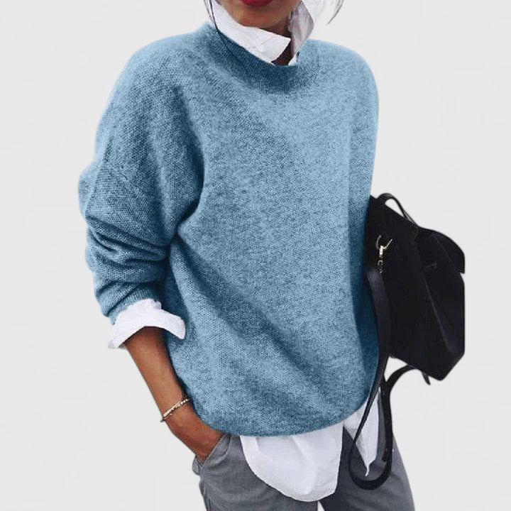 Women's Classic Crew Neck Sweater - Everyday Wardrobe Essential