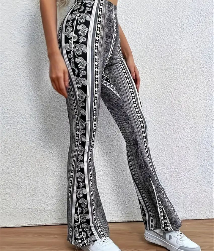 Women's Flowy Trousers for Summer - Breezy Comfort & Style
