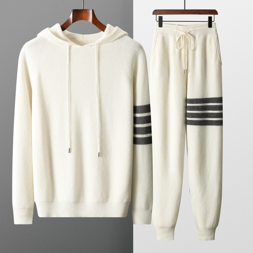 Milano Striped Knitwear Set
