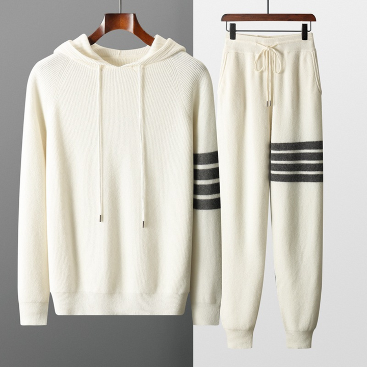 Milano Striped Knitwear Set