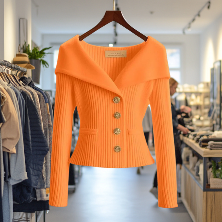 Women's Luxurious Knit Cardigan - Everyday Elegance & Warmth