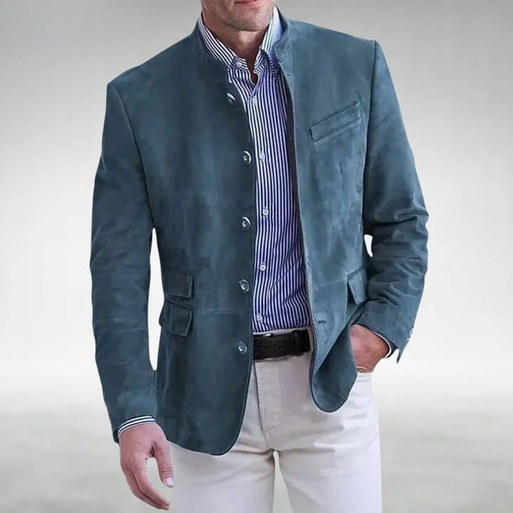 Men's Smart Casual Jacket - Refined Comfort for Work or Weekend