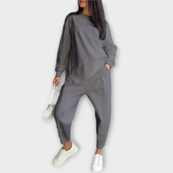 Women's Casual Two-Piece Set - Effortless Everyday Comfort