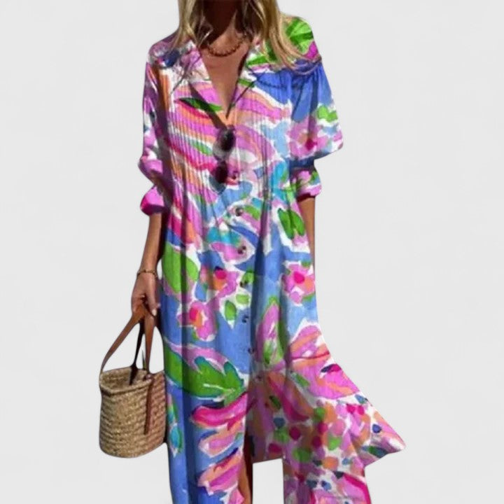 Women's Elegant Boho Dress - Effortless Style for Any Occasion
