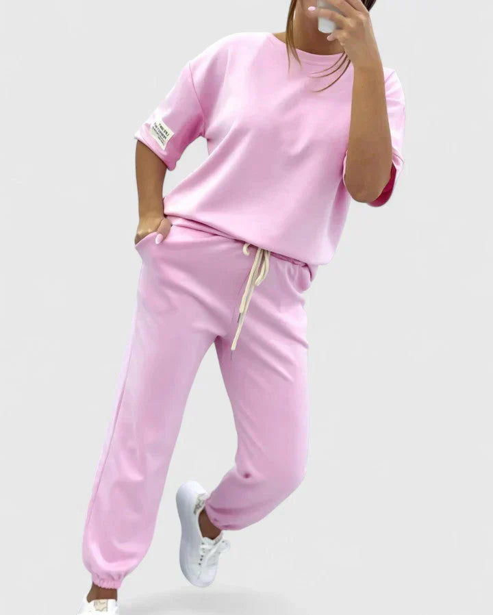 Women's Stacy Comfortable Two-Piece Set - Versatile Casual Outfit