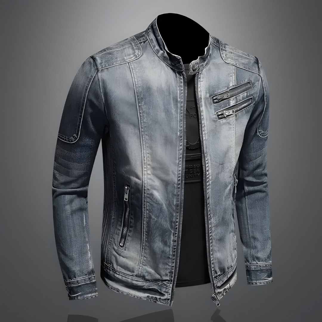 Men's Retro Denim Jacket - Timeless Everyday Style