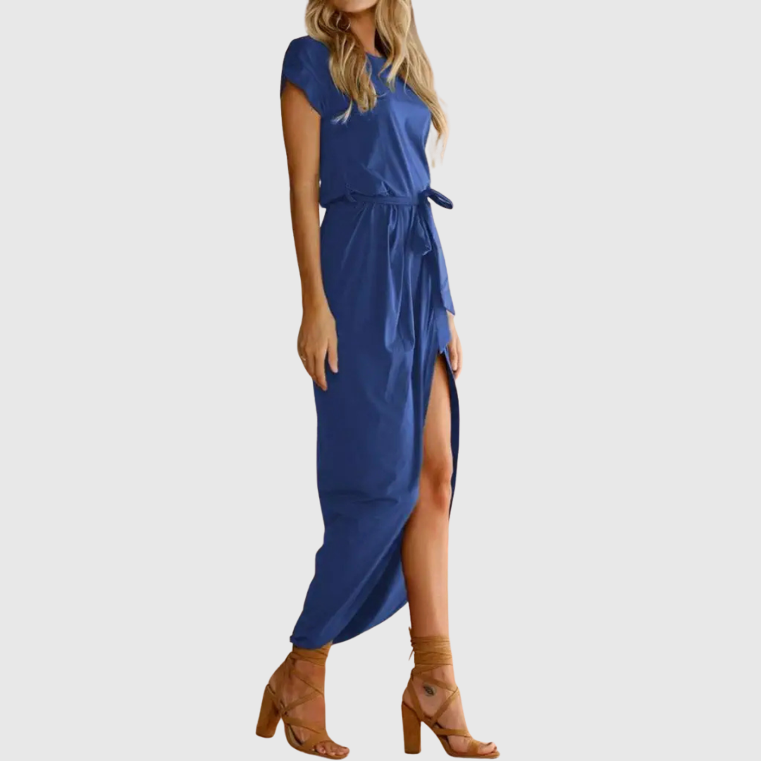 Women's Casual Midi Dress - Effortless Style for Any Occasion