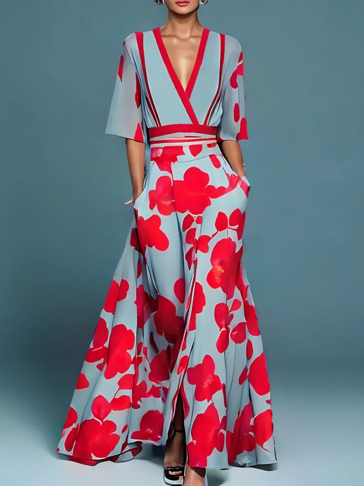 Women's Floral Dress - Effortless Elegance for Special Occasions