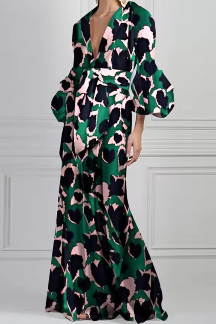 Women's Floral Boho Maxi Dress - Perfect for Parties and Special