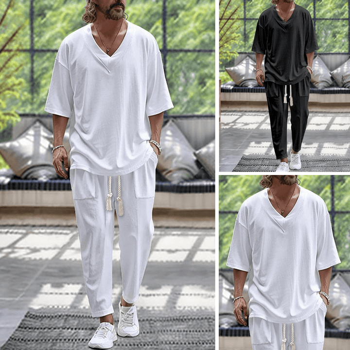 Men's Nerio Premium Summer Set - Effortless Style & Comfort