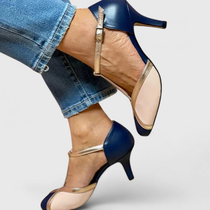 Women's Alisson T-Strap Heels - Classic Elegance for Any Occasion