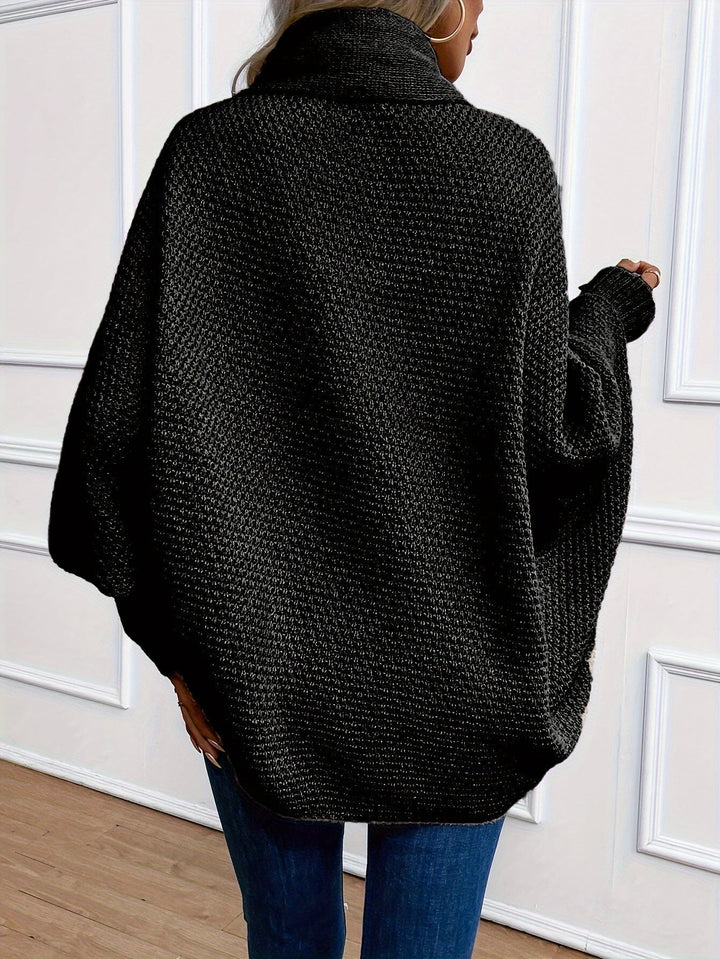 Women's Batwing Knit Cardigan - Effortless Layering Essential