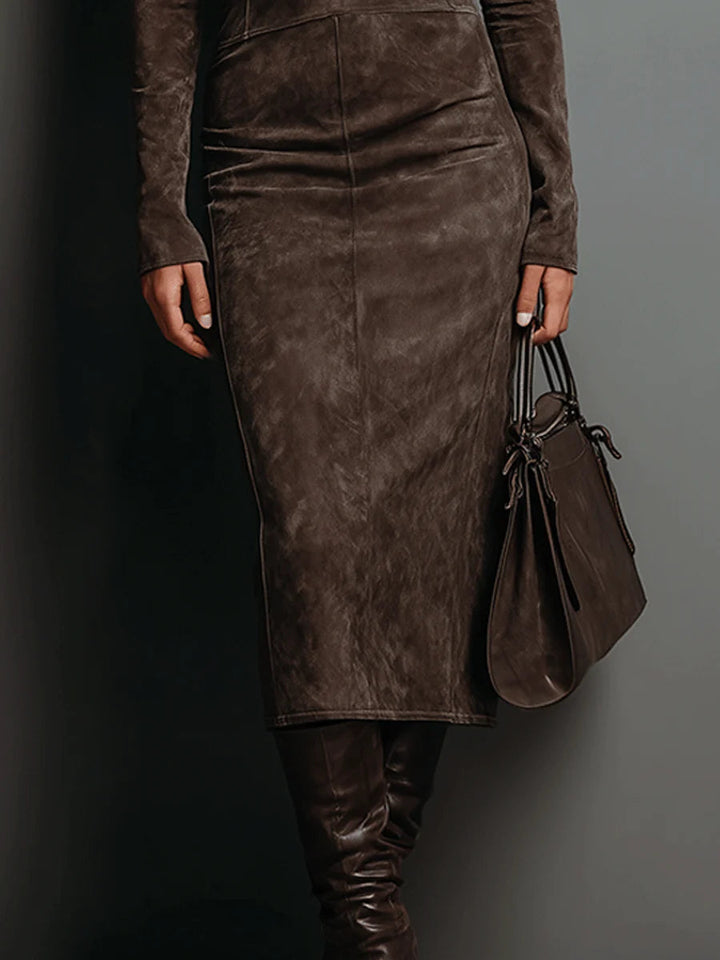 Women's Bohemian Midi Dress - Artistic Expression, Effortless Style