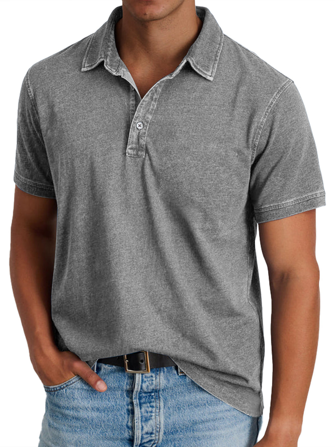 Men's Premium Stylish Polo with Collar - Everyday Confidence