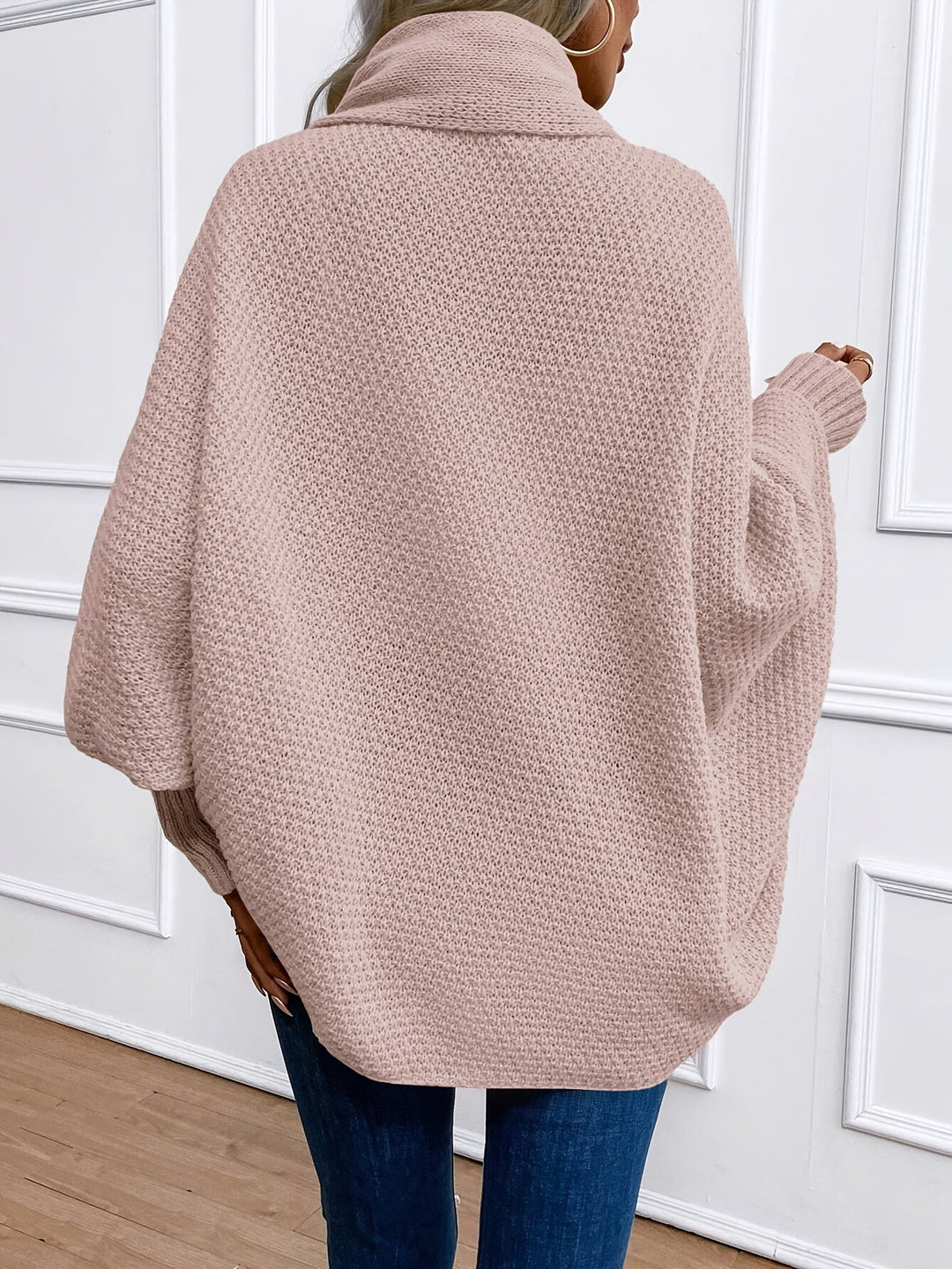 Women's Batwing Knit Cardigan - Effortless Layering Essential