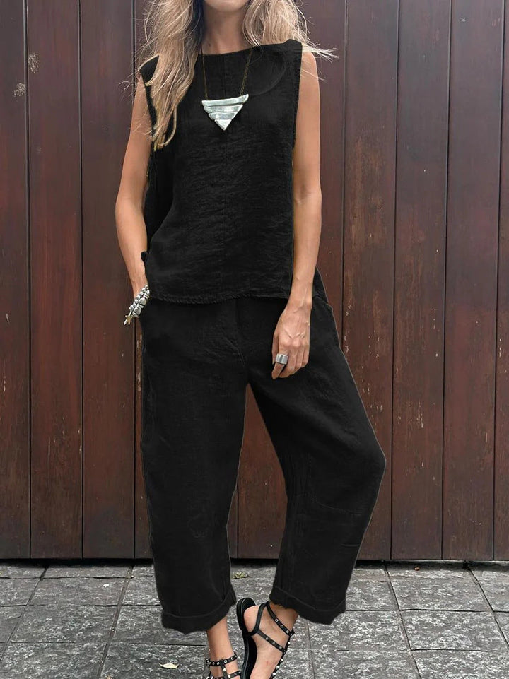 Women's Casual Two-Piece Set - Effortless Everyday Style