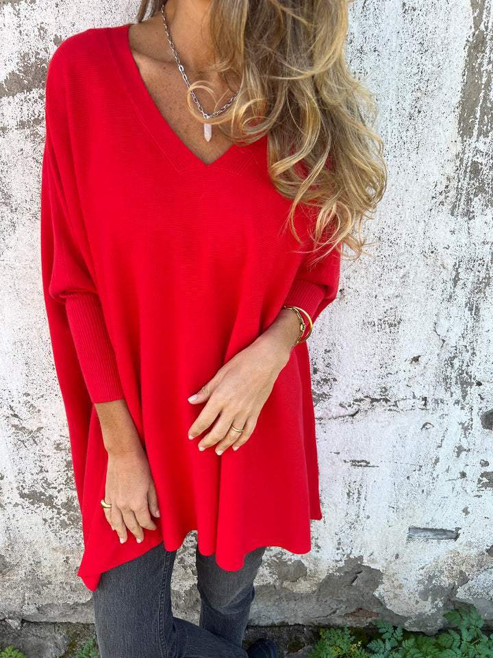 Women's Cashmere V-Neck Sweater - Lightweight & Elegant for Summer