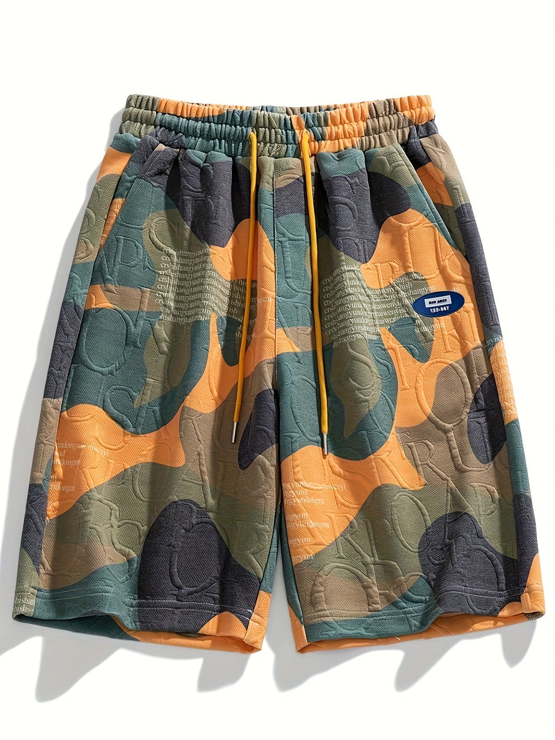 Men's Camo Relaxed Shorts – Lightweight Summer Streetwear