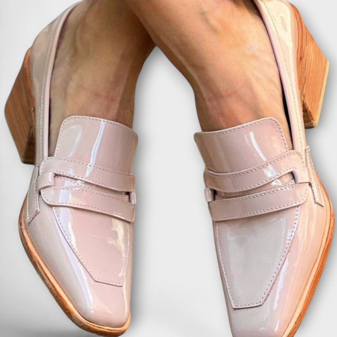 Blush Pink Loafers