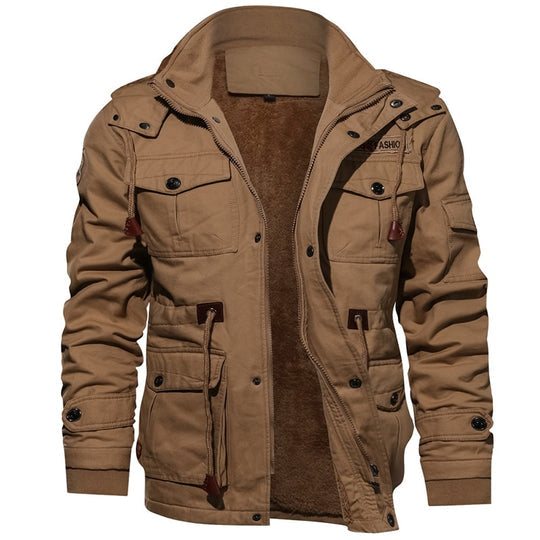 Women's Casual Jacket with Lining - Warm and Practical