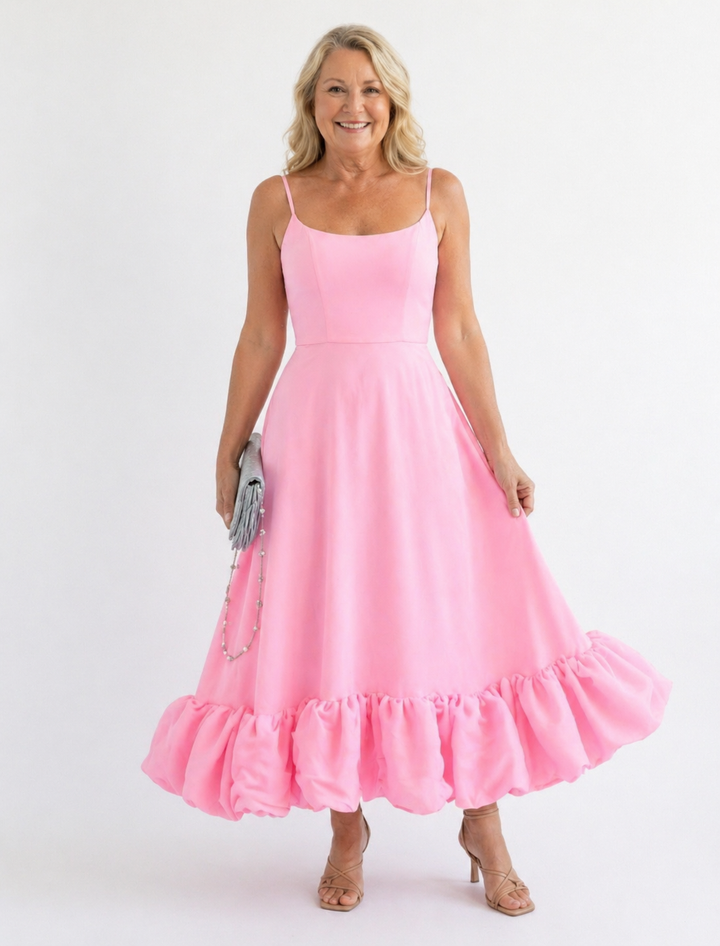 Women's Elegant Flowing Dress - Perfect for Weddings