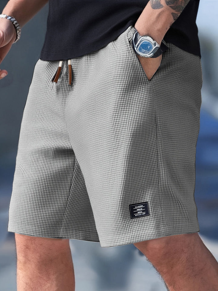Men's Ryder Textured Summer Shorts - Everyday Comfort