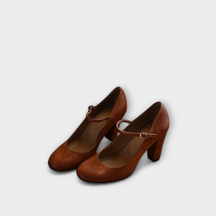 Women's Bravina Mary Jane Heels - Timeless Modern Block Heel