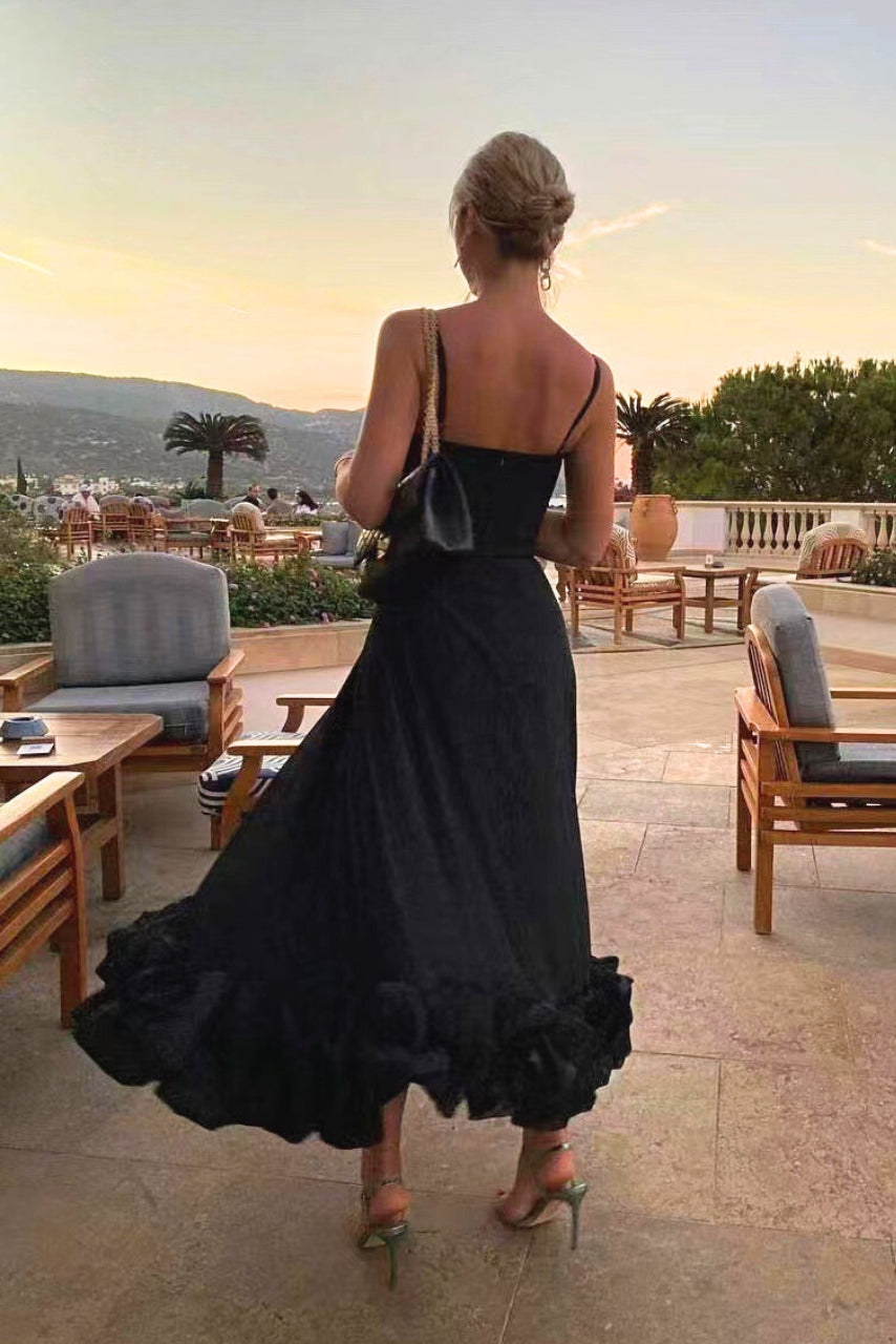 Women's Elegant Flowing Dress - Perfect for Weddings
