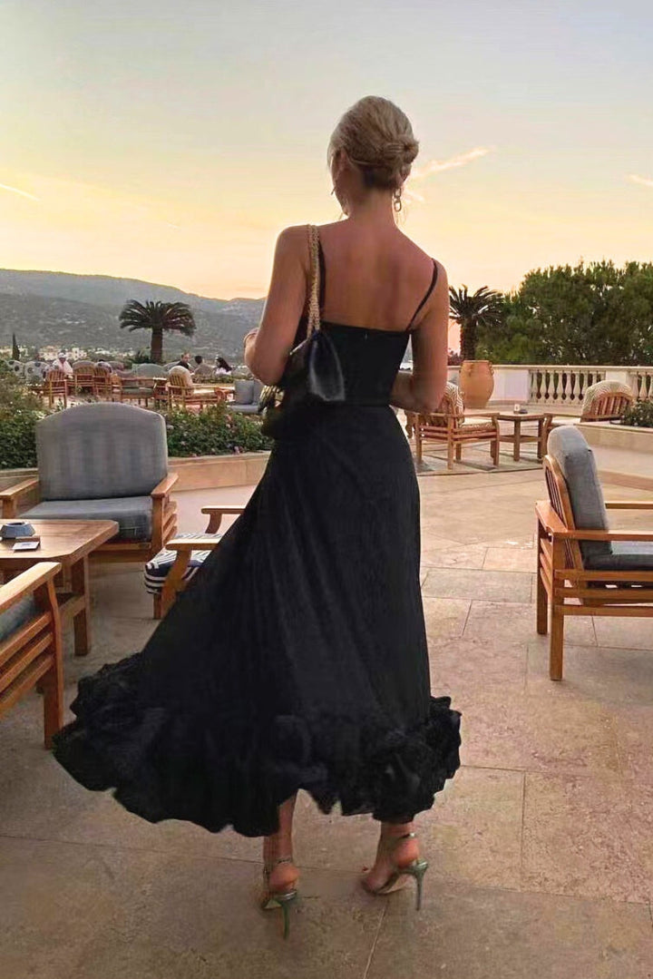 Women's Elegant Flowing Dress - Perfect for Weddings