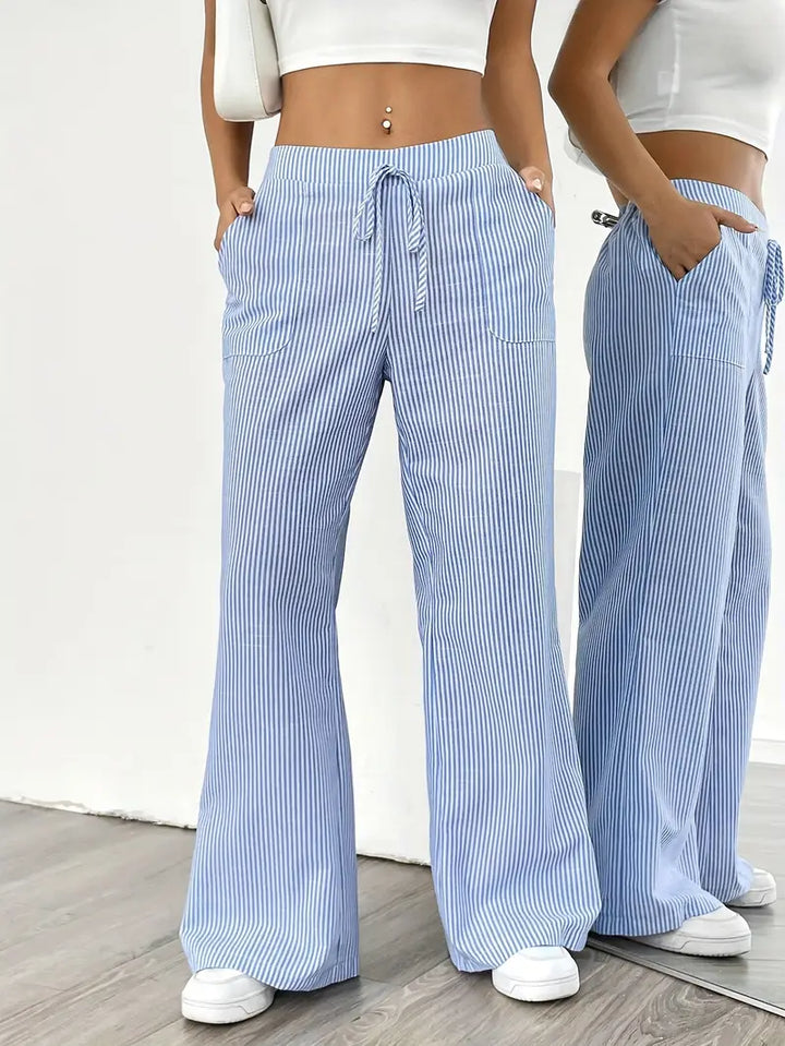Women's Drawstring Pants - Effortless Everyday Style