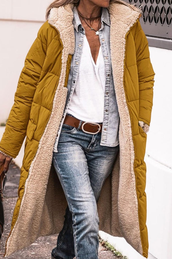 Women's Colette Reversible Sherpa Lined Jacket - Cozy & Warm