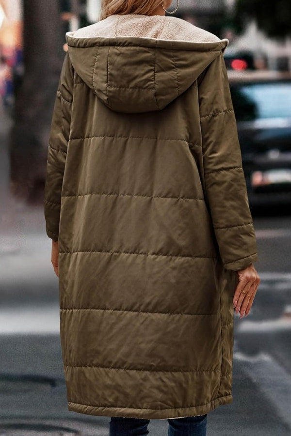 Women's Colette Reversible Sherpa Lined Jacket - Cozy & Warm