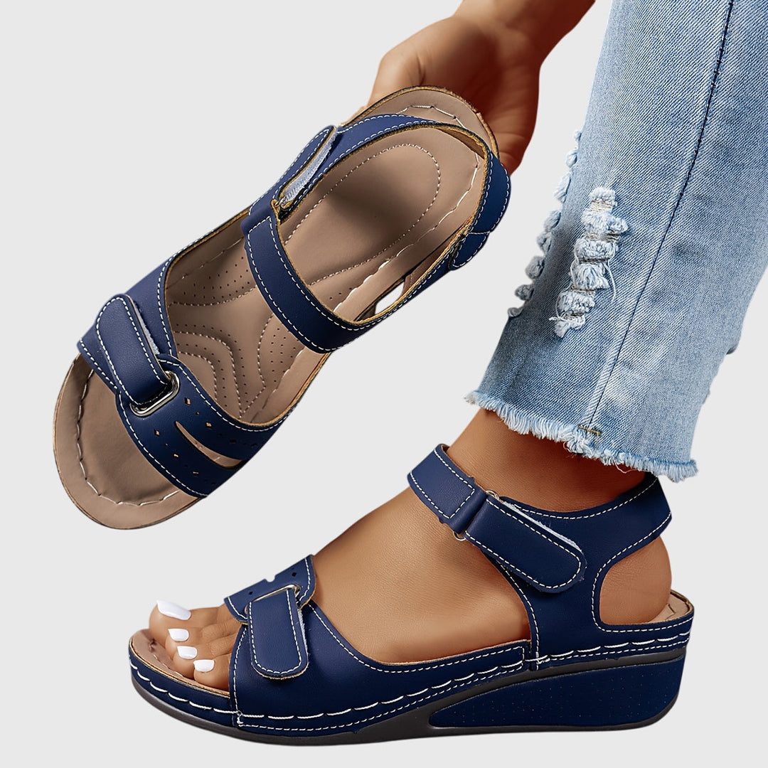 Women's Crystal Orthopedic Sandals - All-Day Comfort
