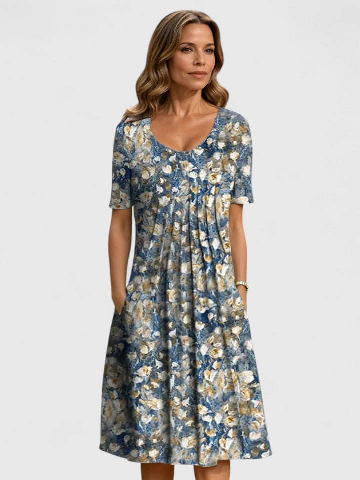 Women's Valorynn Elegant Dress - Flattering Fit with Pockets