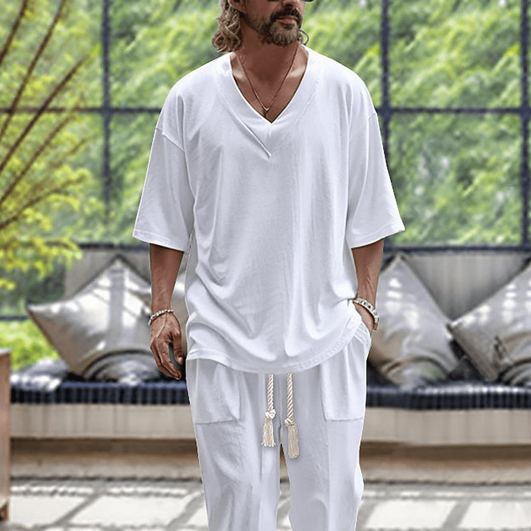 Men's Nerio Premium Summer Set - Effortless Style & Comfort