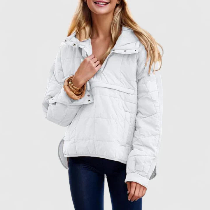 Women's Cora Cozy Quilted Puffer Jacket - Lightweight Warmth