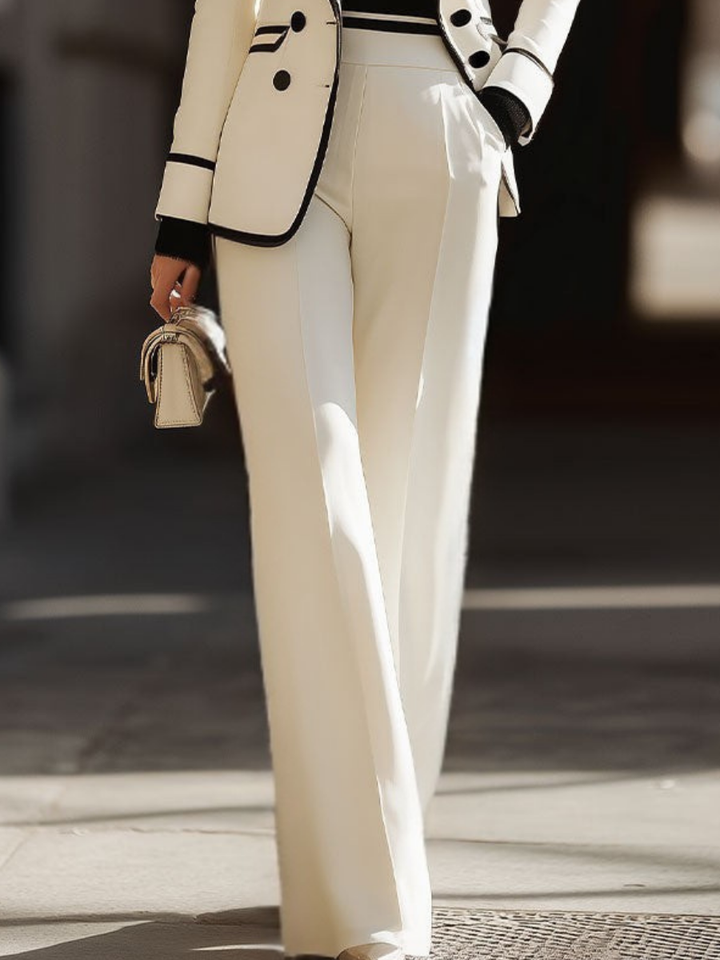 Women's Zoey Double-Breasted Suit Set - Effortless for Work & Casual