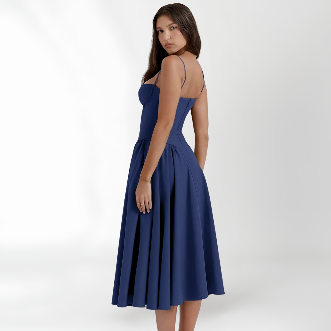 Women's Maren Sleeveless Corset Dress - Elegant & Sophisticated