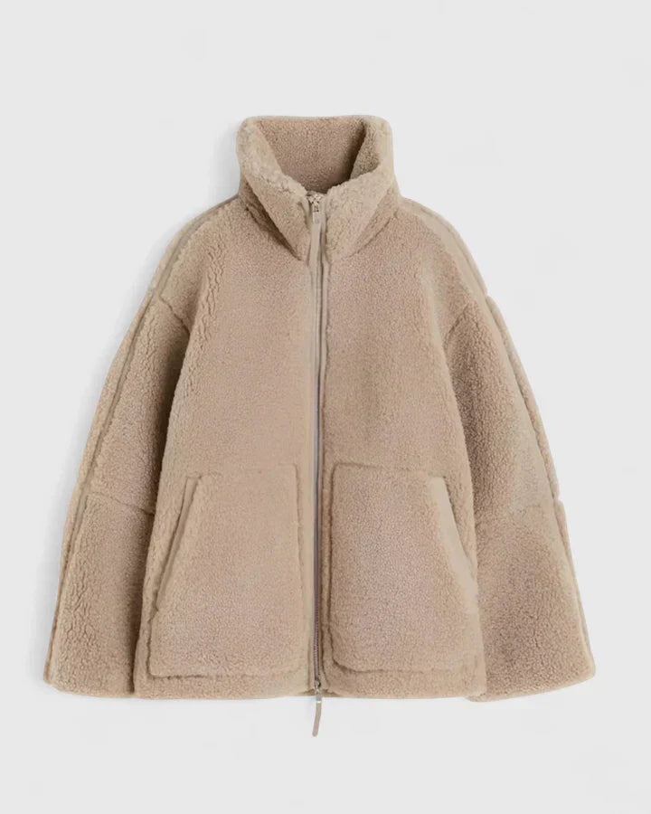 Women's Brooke Cozy Sherpa Zip Jacket - Everyday Warm Comfort