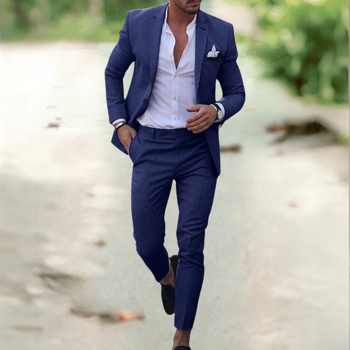 Men's Elegant Suit - Jacket and Trousers for Formal Events